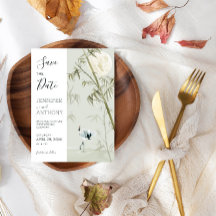 Pflanze Crane und Bamboo