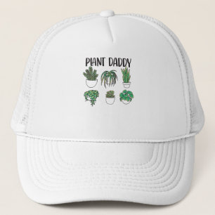 Pflanze Daddy Pflanze Lover Gardener Truckerkappe