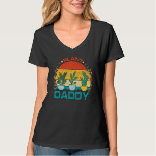Pflanze Daddy Retro Vintage Pflanze Vater Gardene T-Shirt