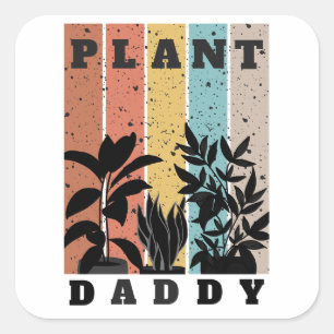 Pflanze Daddy Sticker