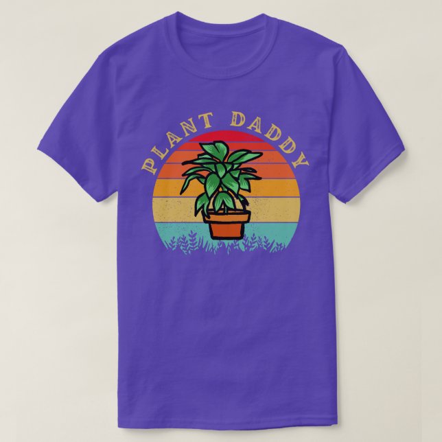 Pflanze Daddy T-Shirt (Design vorne)