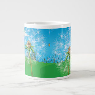 Pflanze Dandelion Jumbo-Tasse