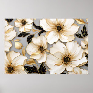 Pflanze der Blume Poster