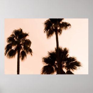 PFLANZE DER FOTOGRAFIE MIT GERINGEM WINKEL POSTER