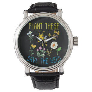 Pflanze der Imkerei Diese Rettete die Bienen Armbanduhr