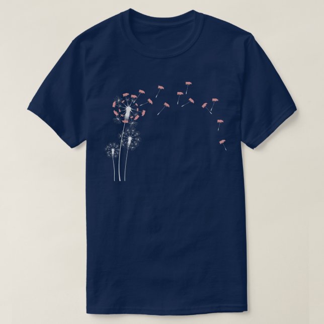 Pflanze der tierischen Blume - Dandelion Pig T-Shirt (Design vorne)