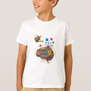 Pflanze die Samen des Wissens   Inspirierendes Geh T-Shirt