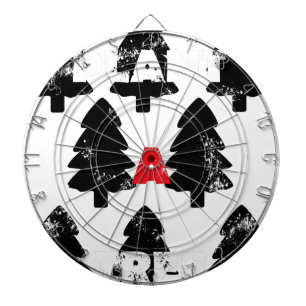 Pflanze ein Baum Muster Dartscheibe