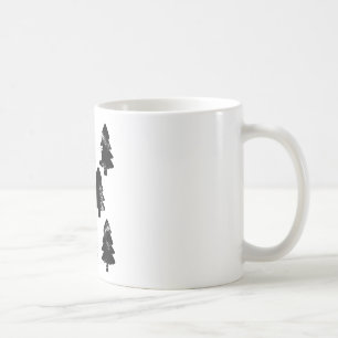 Pflanze ein Baum Muster Kaffeetasse