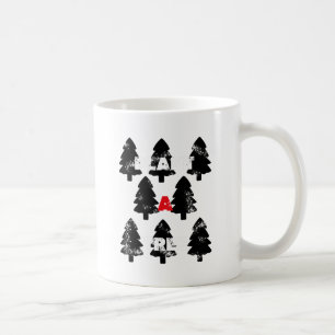 Pflanze ein Baum Muster Kaffeetasse