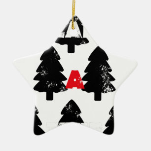 Pflanze ein Baum Muster Keramik Ornament