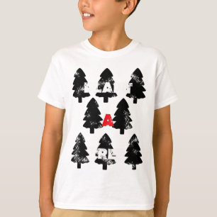 Pflanze ein Baum Muster T-Shirt