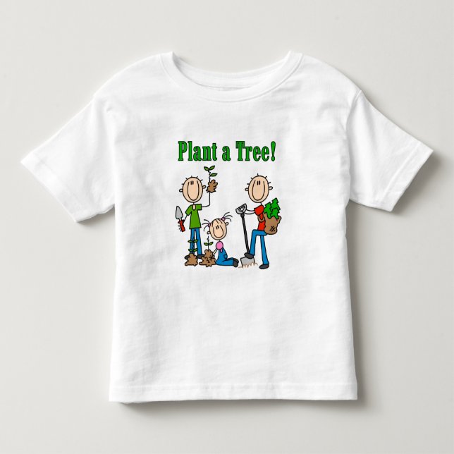 Pflanze ein Baum-T - Shirts und Geschenke (Vorderseite)