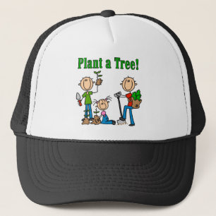 Pflanze ein Baum-T - Shirts und Geschenke Truckerkappe