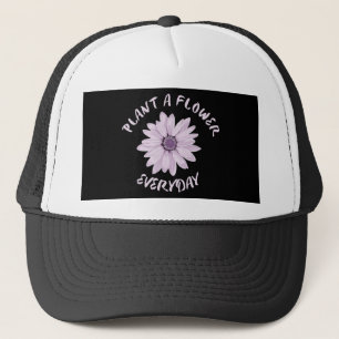 Pflanze Eine Blume Alltag Truckerkappe