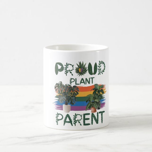 Pflanze-Eltern-Tasse - LGBTQ+ Kaffeetasse (Mittel)