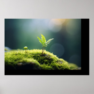 Pflanze Forest Nature Serene Ruhe Poster
