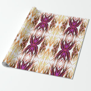 Pflanze Fraktal Wrapping Paper Geschenkpapier