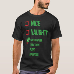 Pflanze für die Abwasserbehandlung Funny Christma T-Shirt