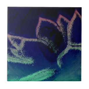 Pflanze für digitale Kunst - Hen und Chicks Fliese