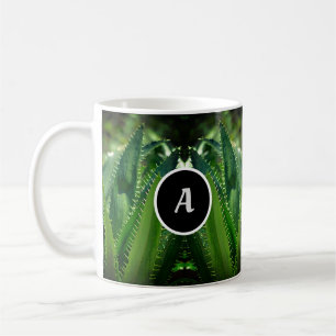 Pflanze für Grünmeerleder Kaffeetasse