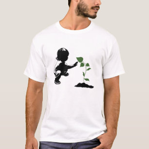 Pflanze für unser Planeten-T-Shirt T-Shirt