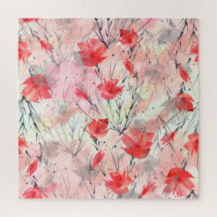 Pflanze für Wasserfarben Blume Muster