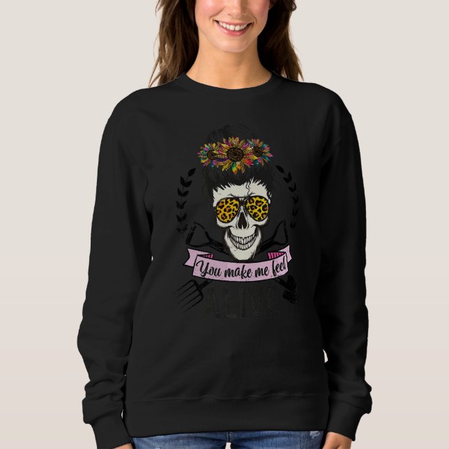 Pflanze Gardener's Sie machen mich fühlen, wie Mam Sweatshirt (Vorderseite)