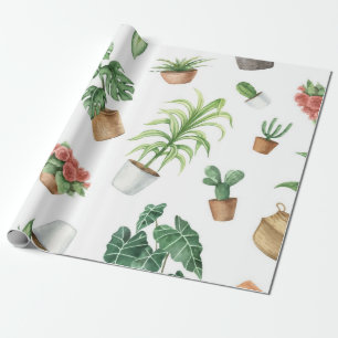Pflanze Geschenkpapier