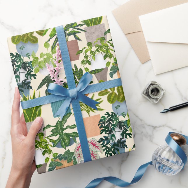 Pflanze Geschenkpapier (Schenken)
