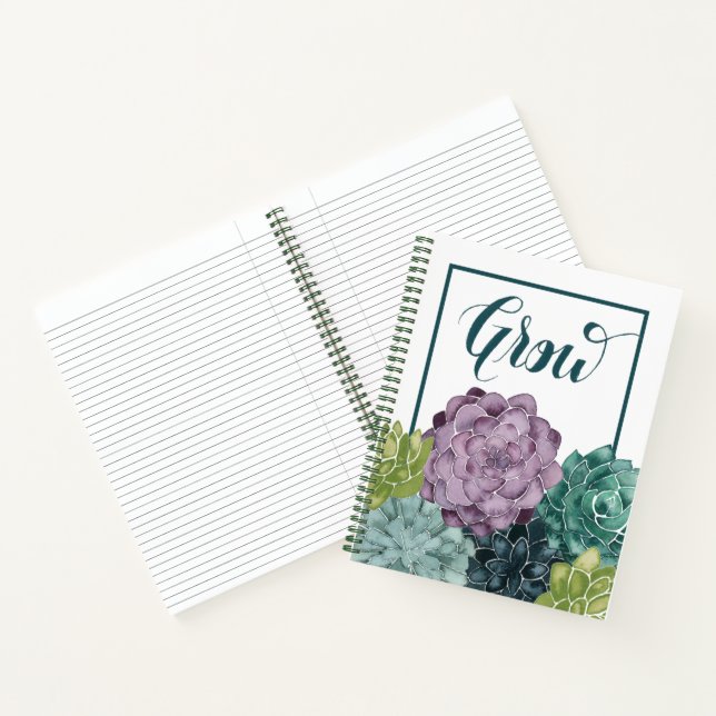 Pflanze Glück | Liebe der Ernte Notizbuch (Innenseite)