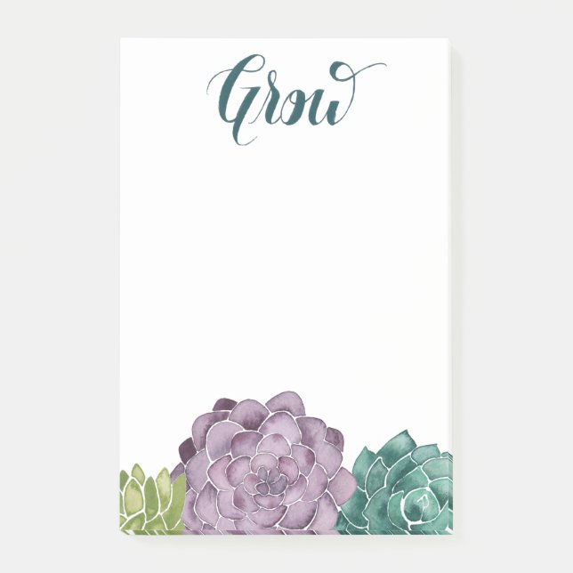 Pflanze Glück | Liebe der Ernte Post-it Klebezettel (Vorderseite)