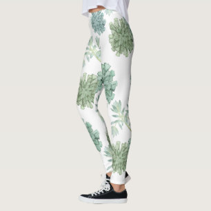 Pflanze Glück Muster Leggings
