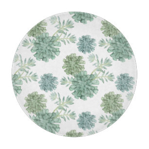 Pflanze Glück Muster Schneidebrett