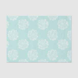 Pflanze Glück   Pastel Sukkuläres Muster Seidenpapier