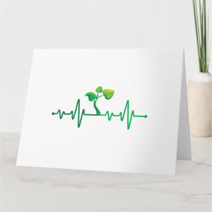 Pflanze Heartbeat - Botany Botanist Gardens Pflanz Karte