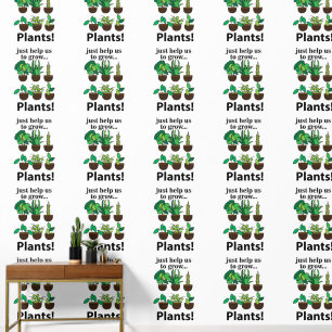 Pflanze helfen uns einfach, Pflanze zu wachsen Tapete