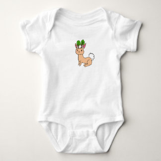 Pflanze Jackalope Baby Oben Strampler