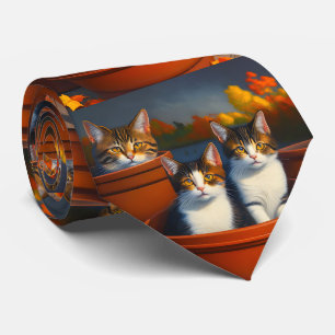 Pflanze Kätzchen, Neck Tie Krawatte