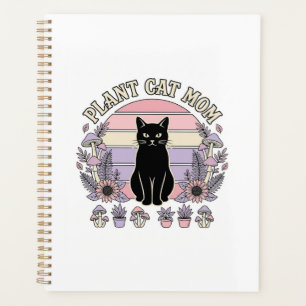 Pflanze Katze Mama Katze Pflanzen Cottagecore Vint Planer