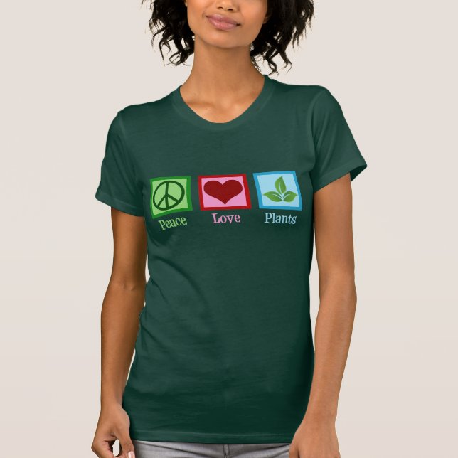 Pflanze Kinderzimmer Liebe Pflanze T-Shirt (Vorderseite)