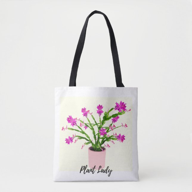 Pflanze Lady Cactus Tasche (Vorderseite)