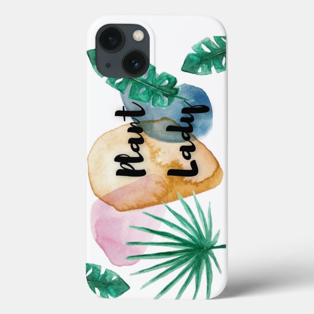 Pflanze Lady Case-Mate iPhone Hülle (Rückseite)
