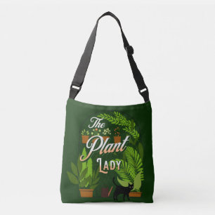 Pflanze Lady   Grüner Thumb   Hauspflanzenanleitun Tragetaschen Mit Langen Trägern
