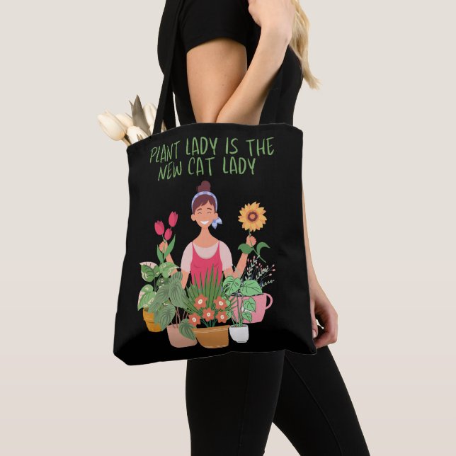 Pflanze Lady ist die New Cat Lady Tasche (Von Nahem)