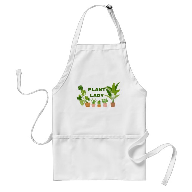 Pflanze Lady Schürze | Geschenk für Pflanze Liebha (Vorne)