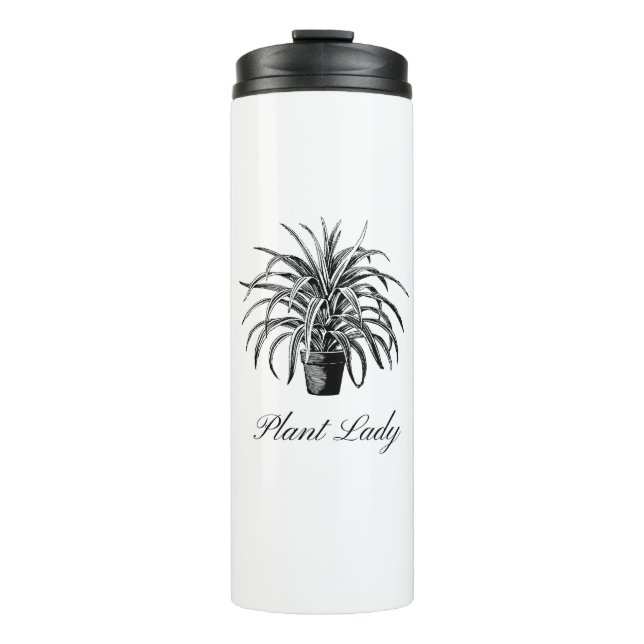 Pflanze Lady Thermal Tumbler Thermosbecher (Vorderseite)
