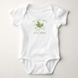 Pflanze Lady's Little Sprout Baby Bodysuit Baby Strampler