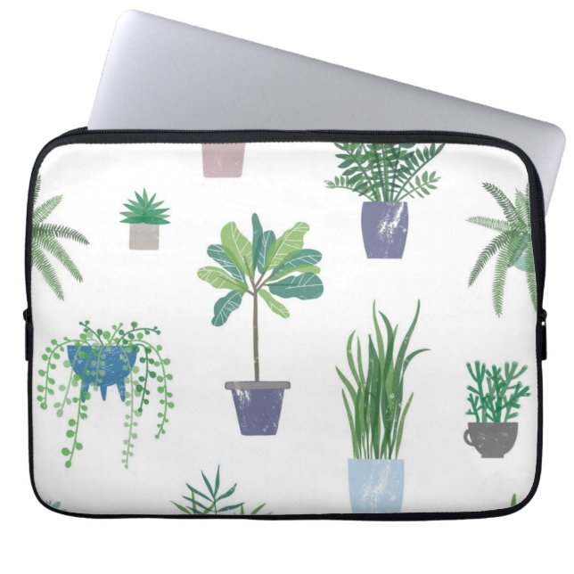 Pflanze Laptopschutzhülle (Vorderseite)