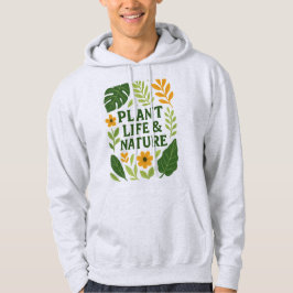 Pflanze Leben & Natur - Botanisches Design Hoodie